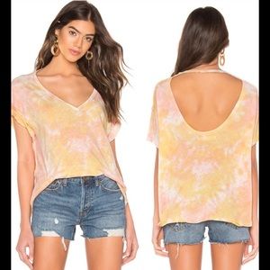 Free People tie dye T-shirt